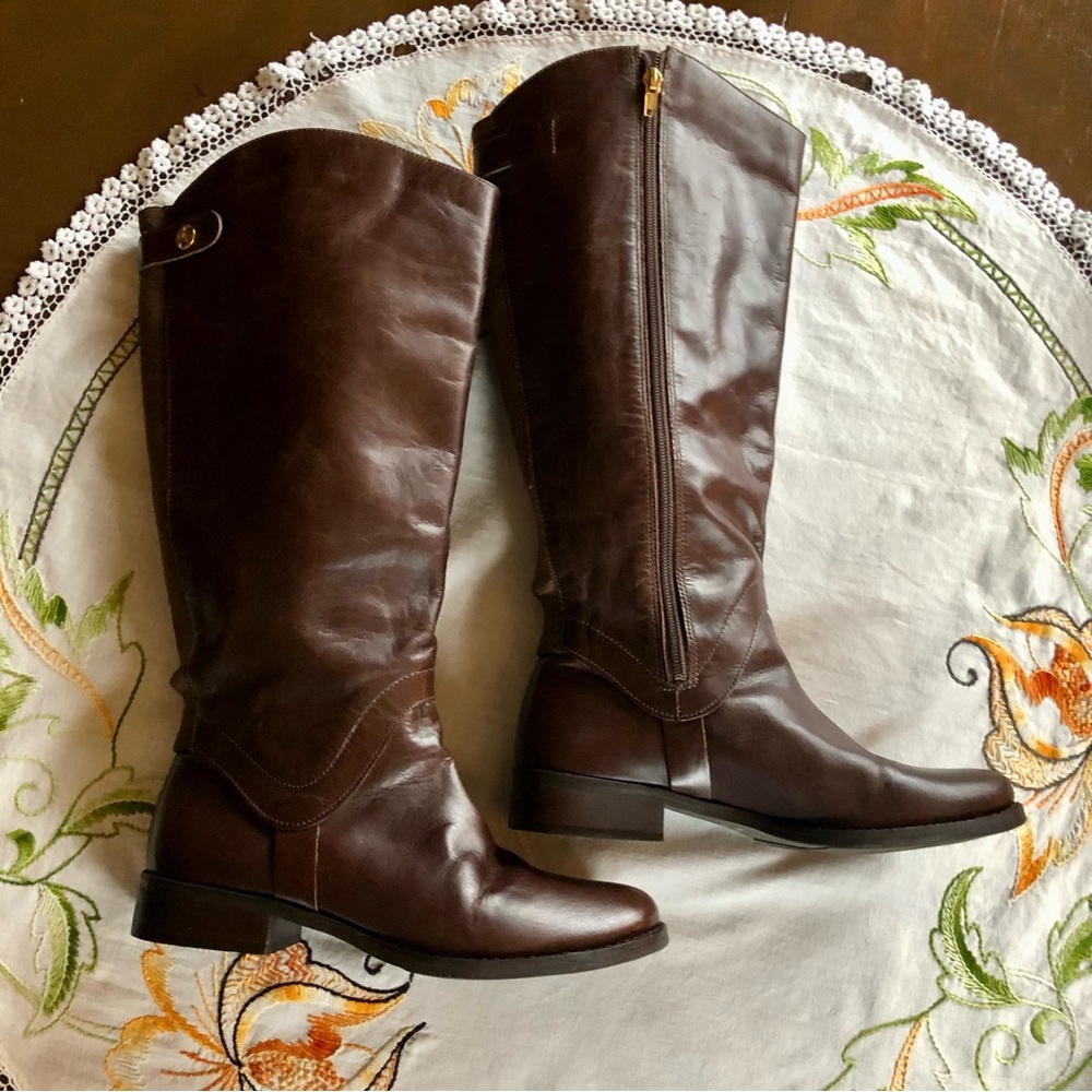 Steven by Steve Madden Sadie Knee High Riding Boot w/Elastic Back. 7.5W - Picture 4 of 16
